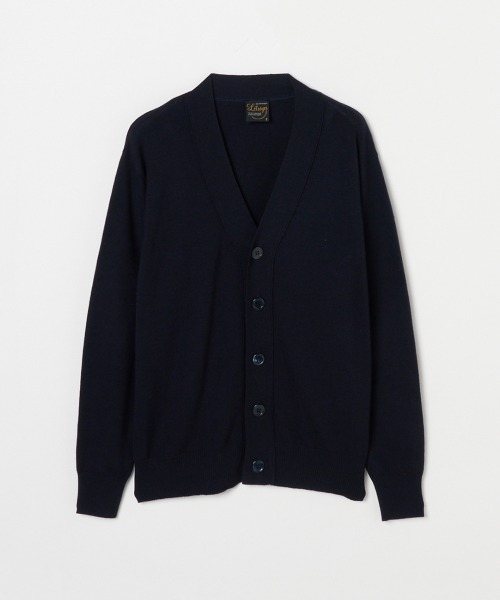 HELIOPOLE(エリオポール)の「<Letroyes> HENRI (V CARDIGAN) / アンリ Vネックカーディガン(ニット/セーター・レディース・アイボリー/ネイビー/グリーン/レッド/ブラウン・1/2)」の4枚目の写真