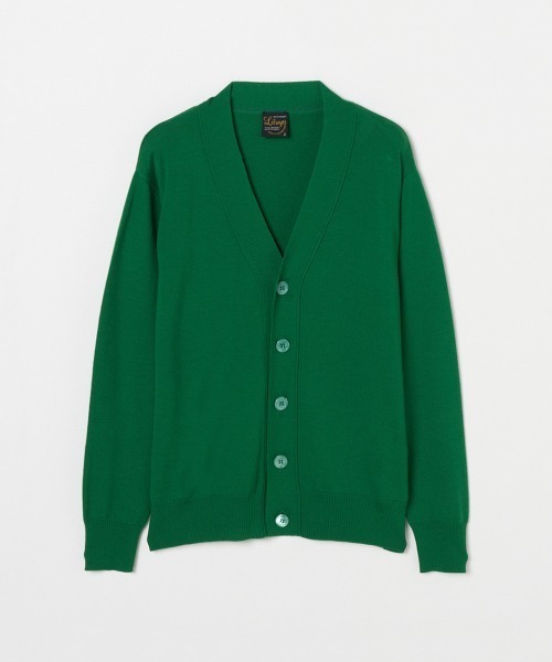 HELIOPOLE(エリオポール)の「<Letroyes> HENRI (V CARDIGAN) / アンリ Vネックカーディガン(ニット/セーター・レディース・アイボリー/ネイビー/グリーン/レッド/ブラウン・1/2)」の6枚目の写真