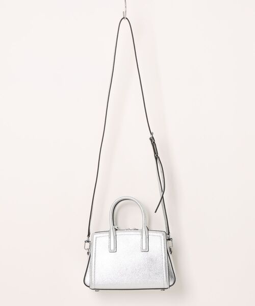 MICHAEL KORS(マイケルコース)の「LAILA メタリックレザー クロスボディ エクストラスモール(ショルダーバッグ・レディース・シルバー・FREE)」の5枚目の写真