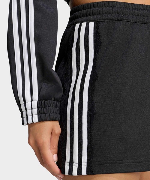 adidas（アディダス）の「レース スリーストライプス ショーツ / ハーフパンツ / アディダスオリジナルス adidas Originals（その他パンツ・レディース・ブラック・XX-LARGE/LARGE/MEDIUM/SMALL/X-LARGE/X-SMALL）」の4枚目の写真