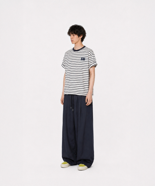 SAILAS（サイラス）の「T06 ストライプリンガー_NV（Tシャツ/カットソー・レディース・その他・LARGE/MEDIUM/SMALL）」の5枚目の写真