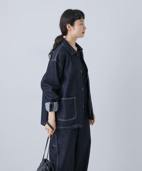 かぐれ(カグレ)の「『ユニセックス』デニムカバーオール(カバーオール・レディース・インディゴブルー・2/1)」の22枚目の写真