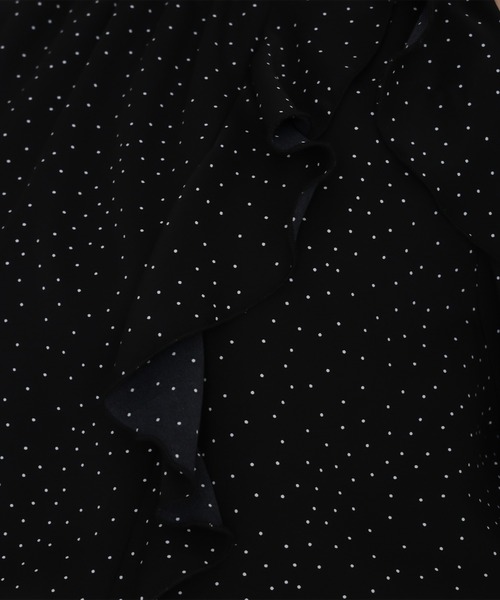 MISCH MASCH(ミッシュマッシュ)の「2026秋冬新作 肩開きラッフルフリルハイネックブラウス(シャツ/ブラウス・レディース・ブラック/ワイン/イエロー・フリ-)」の20枚目の写真