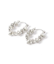 ビジューラウンドピアス / 1055759