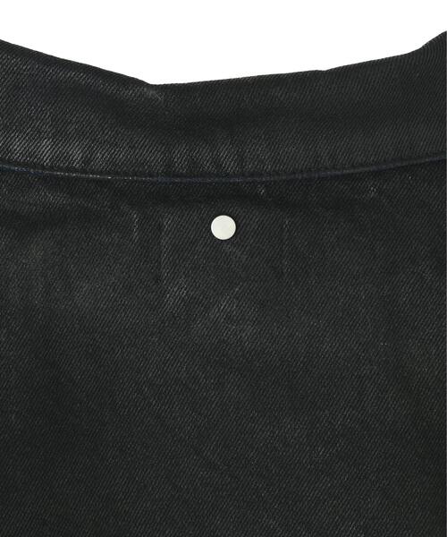 DANKE SCHON（ダンケシェーン）の「DankeSchon/ダンケシェーン/RUBBER DENIM JACKET 2nd（デニムジャケット・レディース・ブラック/その他4・M/S/L）」の7枚目の写真