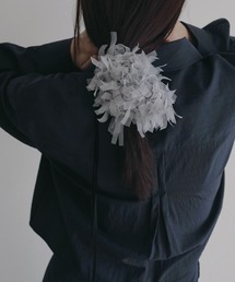 anuke（アンヌーク）の「Tulle Fringe Chouchou（シュシュ）」