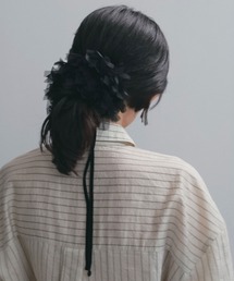 anuke（アンヌーク）の「Tulle Fringe Chouchou（シュシュ）」