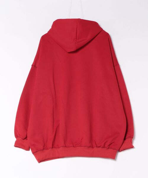 ROPE' PICNIC（ロペピクニック）の「ビバリーヒルズPOLO CLUB裏起毛ルーズパーカー (4487-2756)（Tシャツ/カットソー・レディース・レッド・38）」の2枚目の写真