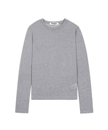 Noa Wool Round neck T-shirt Melange Gray