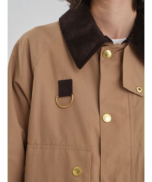 Mila Owen(ミラオーウェン)の「【BARBOUR】別注SPEY ショート(ブルゾン・レディース・ベージュ/アイボリー/ブラック・F)」の21枚目の写真