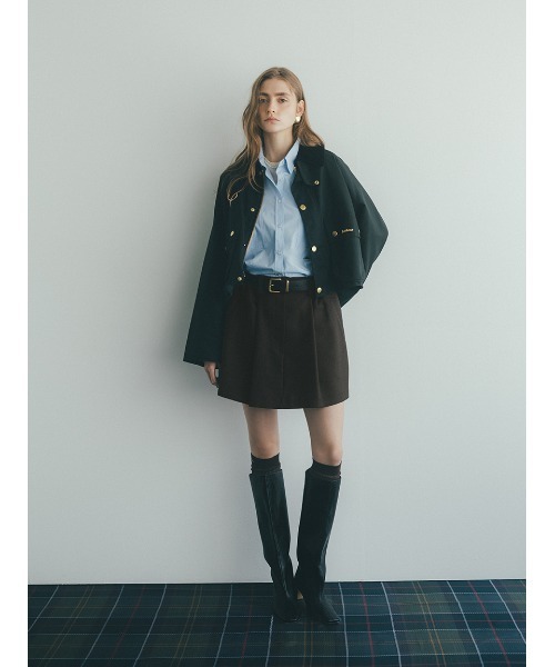 Mila Owen(ミラオーウェン)の「【BARBOUR】別注SPEY ショート(ブルゾン・レディース・ベージュ/アイボリー/ブラック・F)」の6枚目の写真