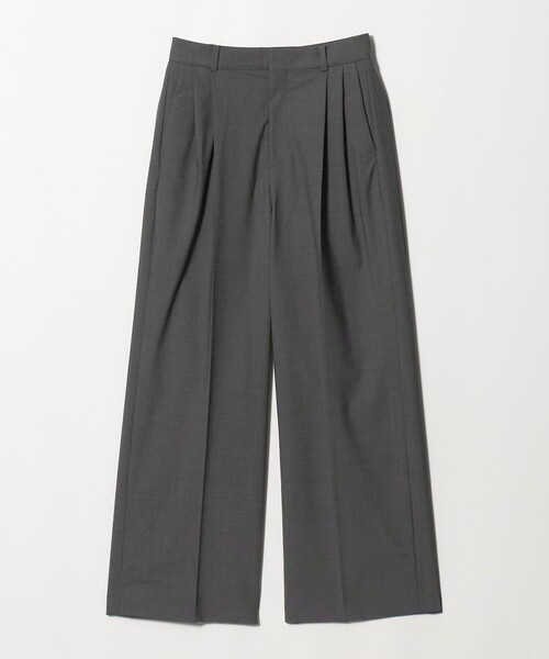 UNITED ARROWS(ユナイテッドアローズ)の「トロピカル 2タック ワイドパンツ(スラックス・レディース・ダークグレー/ダークブラウン/ブラック/その他2・38/34/40/36)」の19枚目の写真