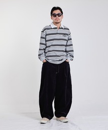 EFFECTEN（エフェクテン）の「【EFFECTEN】Border rugby shirts（その他トップス）」