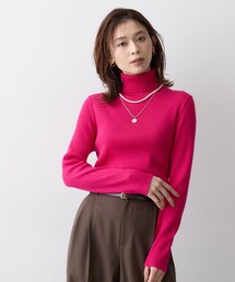 ベーシックリブニット