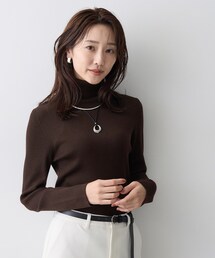 ベーシックリブニット