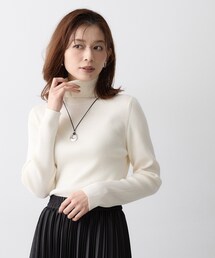 ベーシックリブニット