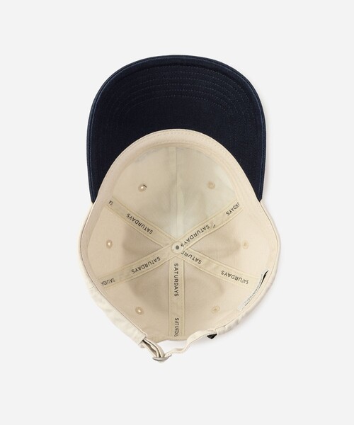 Saturdays NYC(サタデーズ ニューヨークシティ )の「NYC Saturdays Cap(キャップ・メンズ・キナリ/ワイン/ブラック・FREE)」の4枚目の写真