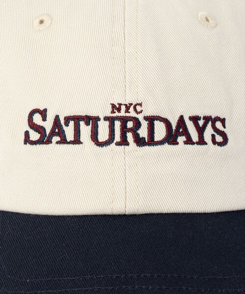 Saturdays NYC(サタデーズ ニューヨークシティ )の「NYC Saturdays Cap(キャップ・メンズ・キナリ/ワイン/ブラック・FREE)」の18枚目の写真