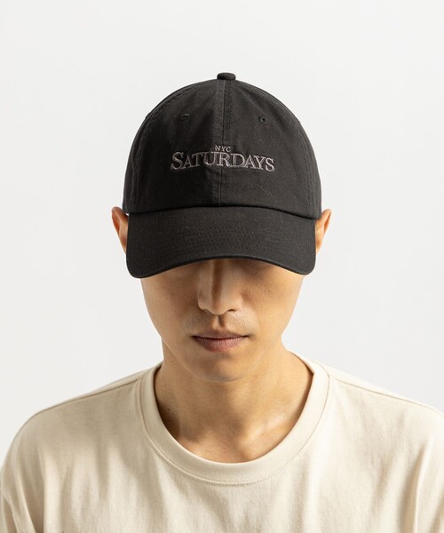 Saturdays NYC(サタデーズ ニューヨークシティ )の「NYC Saturdays Cap(キャップ・メンズ・キナリ/ワイン/ブラック・FREE)」の16枚目の写真