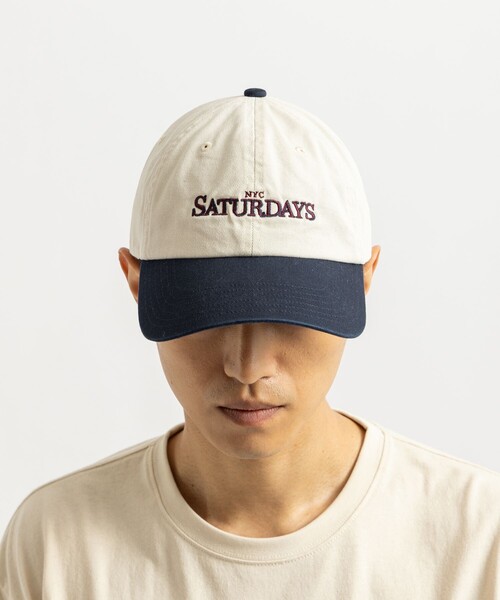Saturdays NYC(サタデーズ ニューヨークシティ )の「NYC Saturdays Cap(キャップ・メンズ・キナリ/ワイン/ブラック・FREE)」の14枚目の写真