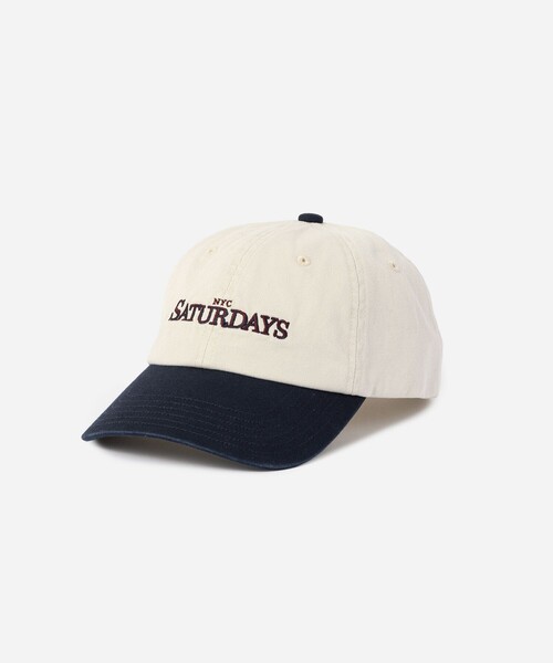 Saturdays NYC(サタデーズ ニューヨークシティ )の「NYC Saturdays Cap(キャップ・メンズ・キナリ/ワイン/ブラック・FREE)」の9枚目の写真