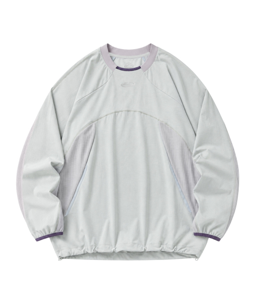 SANRO（サンロ）の「[ユニセックス] クイックドライリフレクティブプリントプルオーバーTシャツ - アイスグレー（Tシャツ/カットソー・メンズ・その他・SMALL/MEDIUM/LARGE/X-LARGE）」の7枚目の写真