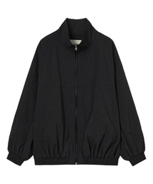 DEINET（ダイニット）の「HIGH NECK OVERSIZED JUMPER IN BLACK（ナイロンジャケット）」