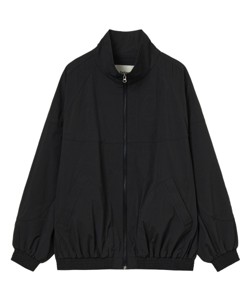 DEINET(ダイニット)の「HIGH NECK OVERSIZED JUMPER IN BLACK(ナイロンジャケット・レディース・その他・FREE)」の1枚目の写真