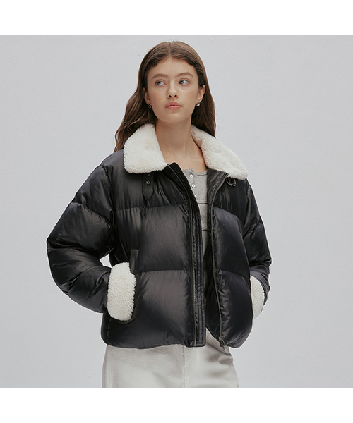 AFTERHOURS(アフターアワーズ)の「MUSTANG DOWN JACKET (BLACK)(ダウンジャケット/コート・レディース・ブラック・FREE)」の1枚目の写真