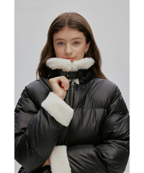 AFTERHOURS(アフターアワーズ)の「MUSTANG DOWN JACKET (BLACK)(ダウンジャケット/コート・レディース・ブラック・FREE)」の2枚目の写真