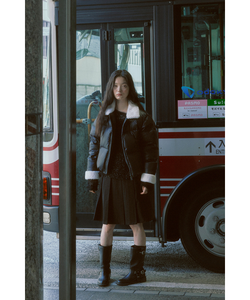 AFTERHOURS(アフターアワーズ)の「MUSTANG DOWN JACKET (BLACK)(ダウンジャケット/コート・レディース・ブラック・FREE)」の5枚目の写真