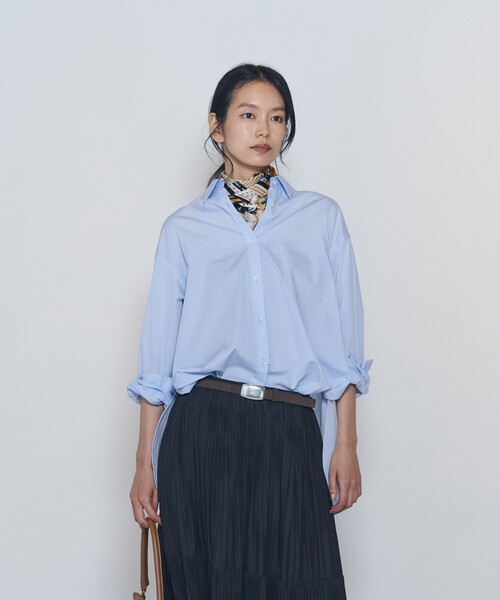 1er Arrondissement(プルミエアロンディスモン)の「シャンブレーシャツ(シャツ/ブラウス・レディース・サックスブルー/ピンク・36/38)」の2枚目の写真