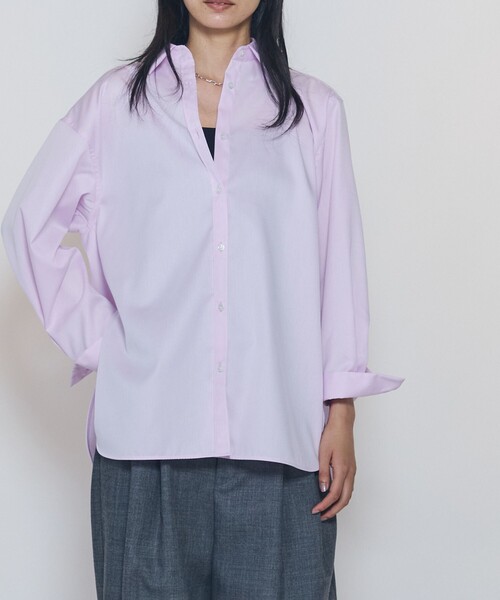 1er Arrondissement(プルミエアロンディスモン)の「シャンブレーシャツ(シャツ/ブラウス・レディース・サックスブルー/ピンク・36/38)」の4枚目の写真