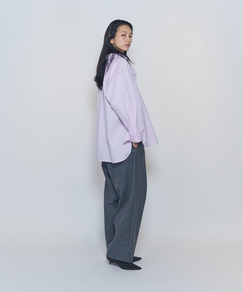 1er Arrondissement(プルミエアロンディスモン)の「シャンブレーシャツ(シャツ/ブラウス・レディース・サックスブルー/ピンク・36/38)」の8枚目の写真