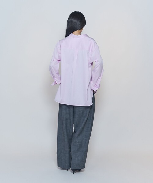 1er Arrondissement(プルミエアロンディスモン)の「シャンブレーシャツ(シャツ/ブラウス・レディース・サックスブルー/ピンク・36/38)」の9枚目の写真