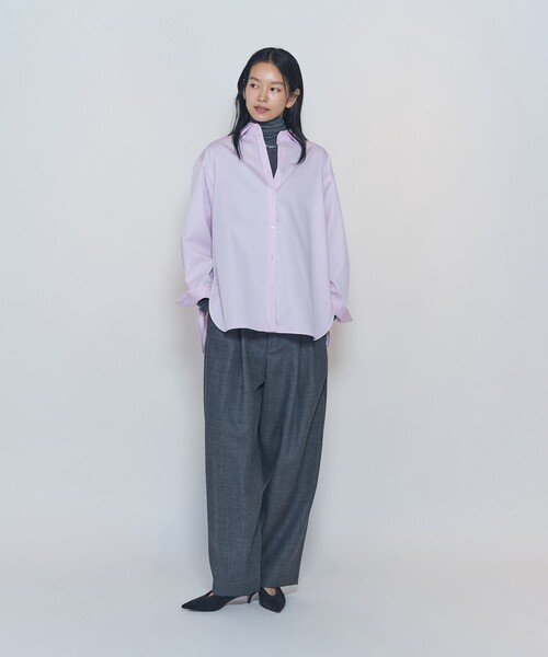 1er Arrondissement(プルミエアロンディスモン)の「シャンブレーシャツ(シャツ/ブラウス・レディース・サックスブルー/ピンク・36/38)」の10枚目の写真