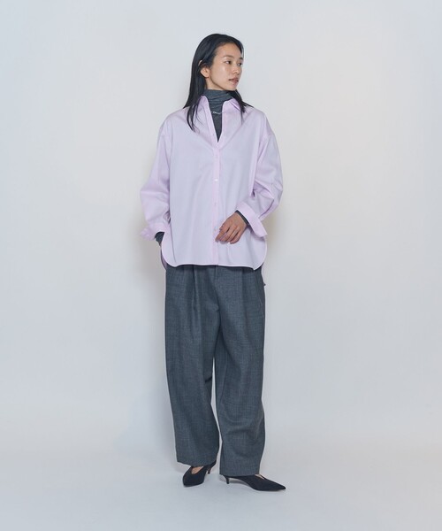 1er Arrondissement(プルミエアロンディスモン)の「シャンブレーシャツ(シャツ/ブラウス・レディース・サックスブルー/ピンク・36/38)」の11枚目の写真