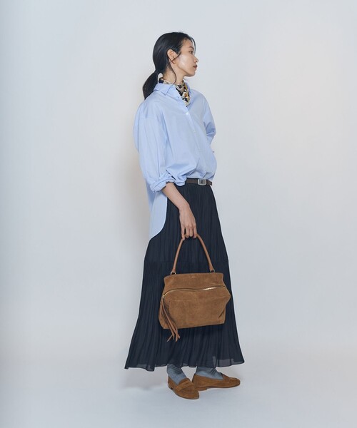 1er Arrondissement(プルミエアロンディスモン)の「シャンブレーシャツ(シャツ/ブラウス・レディース・サックスブルー/ピンク・36/38)」の12枚目の写真
