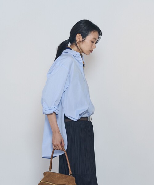 1er Arrondissement(プルミエアロンディスモン)の「シャンブレーシャツ(シャツ/ブラウス・レディース・サックスブルー/ピンク・36/38)」の13枚目の写真