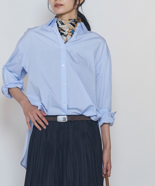 1er Arrondissement(プルミエアロンディスモン)の「シャンブレーシャツ(シャツ/ブラウス・レディース・サックスブルー/ピンク・36/38)」の15枚目の写真