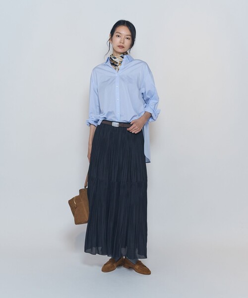 1er Arrondissement(プルミエアロンディスモン)の「シャンブレーシャツ(シャツ/ブラウス・レディース・サックスブルー/ピンク・36/38)」の16枚目の写真