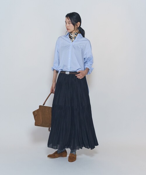 1er Arrondissement(プルミエアロンディスモン)の「シャンブレーシャツ(シャツ/ブラウス・レディース・サックスブルー/ピンク・36/38)」の17枚目の写真