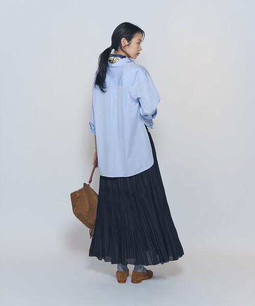 1er Arrondissement(プルミエアロンディスモン)の「シャンブレーシャツ(シャツ/ブラウス・レディース・サックスブルー/ピンク・36/38)」の18枚目の写真
