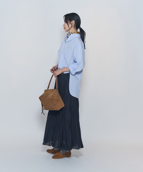 1er Arrondissement(プルミエアロンディスモン)の「シャンブレーシャツ(シャツ/ブラウス・レディース・サックスブルー/ピンク・36/38)」の19枚目の写真