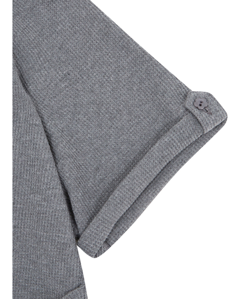 TUOMIO（トゥオミオ）の「ROLLING HOODED ZIP-UP [CHARCOAL]（パーカー・レディース・その他・1/2）」の6枚目の写真