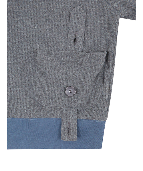 TUOMIO（トゥオミオ）の「ROLLING HOODED ZIP-UP [CHARCOAL]（パーカー・レディース・その他・1/2）」の7枚目の写真