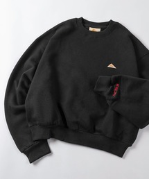 KELTY（ケルティ）の「【97】【KELTY/ケルティ】裏起毛 クロップド スウェット/トレーナー/ショート丈/短丈/ミニロゴ/ワンポイント/裏起毛/レディース（スウェット）」
