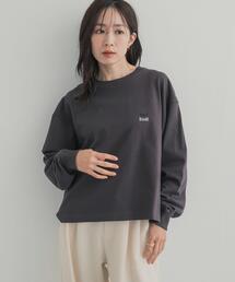 URBAN RESEARCH DOORS | GrowOrganic 刺しゅうロングスリーブTシャツ(Tシャツ/カットソー)