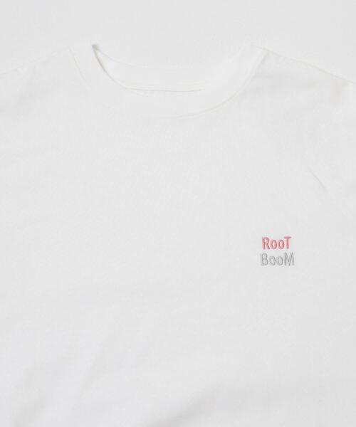 URBAN RESEARCH DOORS(アーバンリサーチドアーズ)の「GrowOrganic 刺しゅうロングスリーブTシャツ(Tシャツ/カットソー・レディース・チャコールグレー/バーガンディー/オフホワイト・FREE)」の11枚目の写真