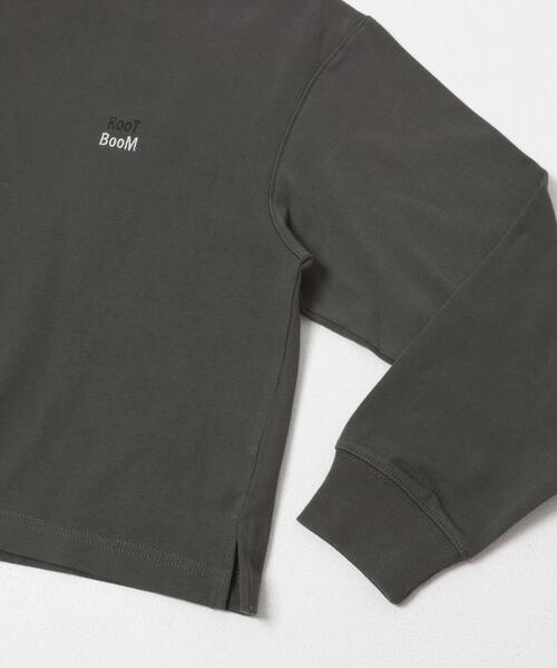 URBAN RESEARCH DOORS(アーバンリサーチドアーズ)の「GrowOrganic 刺しゅうロングスリーブTシャツ(Tシャツ/カットソー・レディース・チャコールグレー/バーガンディー/オフホワイト・FREE)」の18枚目の写真